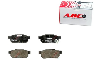 Abe гальмівні колодки гальмівні acura integra honda accord ii фото №1