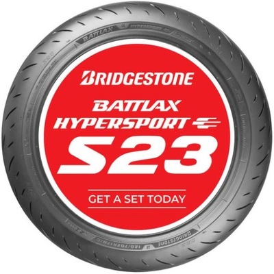 200/55ZR17 BRIDGESTONE S23 BATTLAX HYPERSPORT 78W TL NOVEDAD 2023 MOTO PARTE TRASERA  