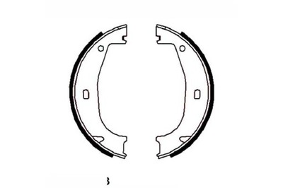 КОЛОДКИ ТОРМОЗНЫЕ BMW 3 E36 90-98 (РУЧНОЙ) ZIMMERM