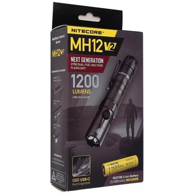 ФОНАРИК NITECORE MH12 V2 1200 LM, MULTITASK HYBRID Z КРЕПЛЕНИЕ