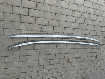 Volvo xc60 2 18-24 рейлинги кровельные хромированные комплект фото №1