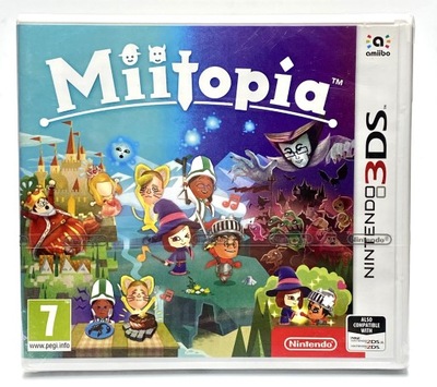 MIITOPIA | ANGIELSKA OKŁADKA | NOWA | FOLIA | NINTENDO 3DS i 2DS