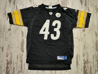 Pittsburgh Steelers NFL Reebok POLAMALU 14/16 Lat