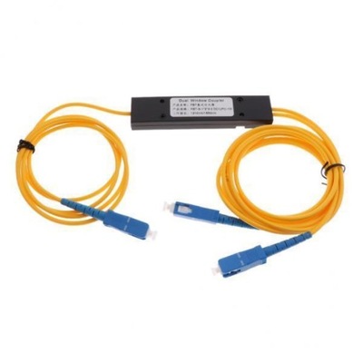 2X kabel rozdzielacza światłowodowego SC do SC Fiber
