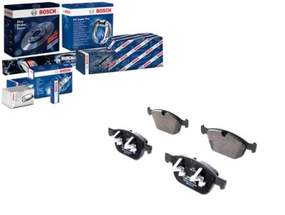 Комплект тормозных колодок тормозных bosch p86023 fdb4238 8 фото №1