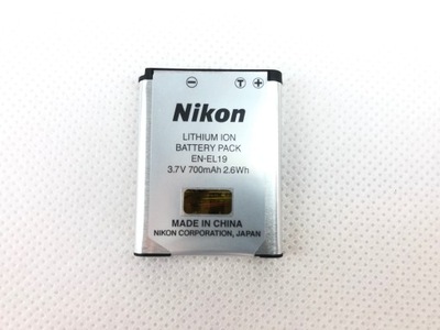 Nikon En El19 Enel19 Bateria W Akumulatory Dedykowane Do Aparatow Fotograficznych Allegro Pl