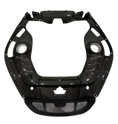 FERRARI 296 GTB CARBON BLENDE ABDECKUNG DES MOTORS 804970 777307 804984 889327