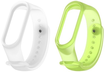 XIAOMI MI BAND3 opaska zamienna przezroczysta 2szt