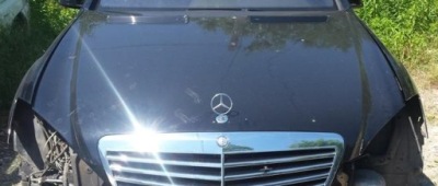 Капот кришка двигуна mercedes s w221 221 c197 фото №1