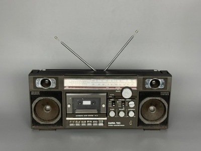 Radiomagnetofon Radio Stereo Sanwa 7083 Vintage Unikat
