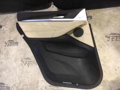 Обшивка двері лівий задня bmw x3 g01 canberabeige фото №1