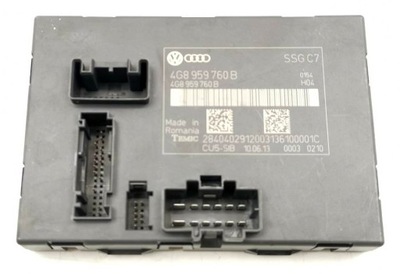 ORIGINAL MODULE CONTROL UNIT MEMORY SEAT AUDI A6 S6 C7 A7 RS6 4G 4G8959760B  