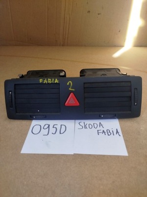 Решітка обдув середня skoda fabia i #2 фото №1