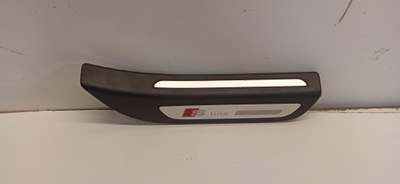 Audi q5 8r молдинг порог правый задняя s-line 2015 8r0853376g фото №1