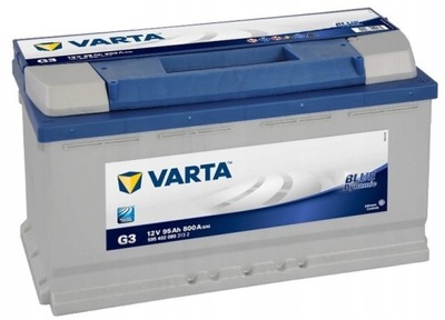 АКУМУЛЯТОР VARTA BLUE G3 95AH 800A