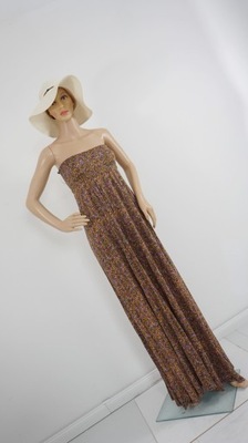 H&M dzianinowa sukienka maxi r 36