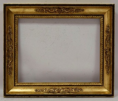 Ok1880-1900 Stara rama wew 45,5x35,5 cm możl. docięcia
