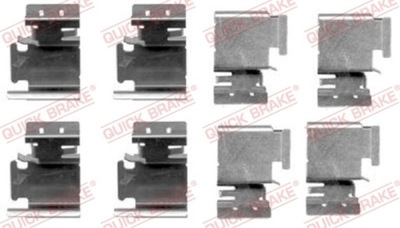 SET ACCESSORIES PADS BRAKE 109-1298  