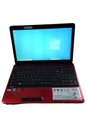 LAPTOP TOSHIBA SATELLITE L750D 500GB HDD 6GB RAM AMD E-450 WIN10 15,6''