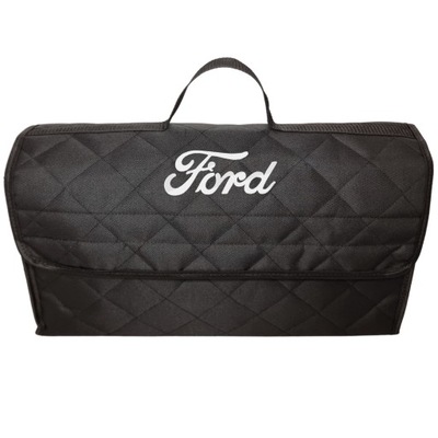 BOLSA ALFORJA PARA AUTO INSCRIPCIÓN TIPO MODELO LOGOTIPO FORD  