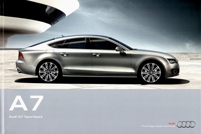 PROSPEKT AUDI A7 SPORTBACK 