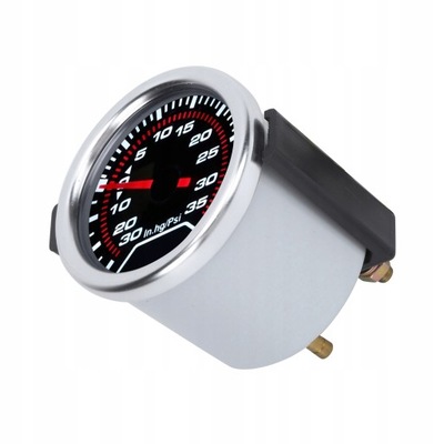 2in Turbo Boost Gauge-30-35PSI czerwony wskaźnik