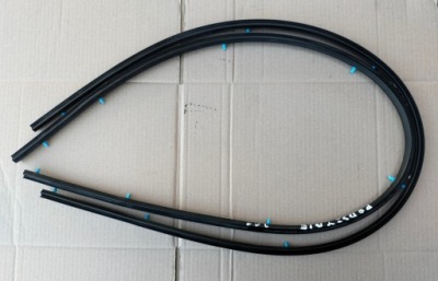 Nissan qashqai ii j11 14- прокладка жабо фото №1