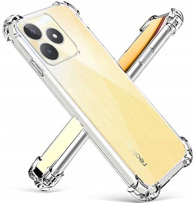 ETUI PANCERNE SHOCKPROOF Z OCHRONĄ NA WYSPĘ DO REALME NOTE 50 / C53 / C51