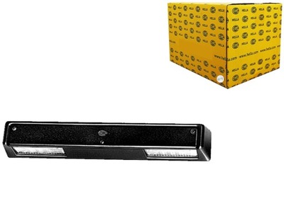 Лампа освещение номерного знака rej c5w цвет чёрный hella фото №1