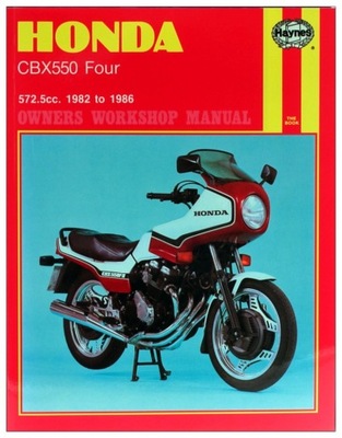 HONDA CBX550 (1982-1986) ИНСТРУКЦИЯ РЕМОНТА HAYNES 24H фото