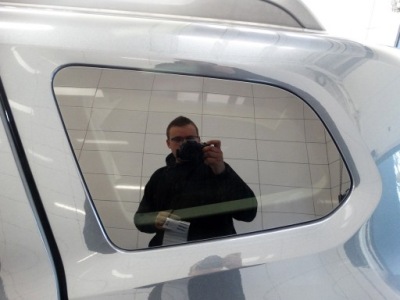 Стекло кузовная левая задняя dacia duster ii 17- r. фото №1