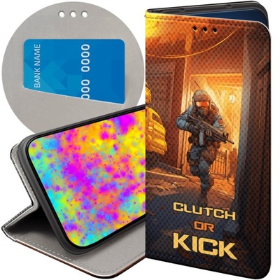 ETUI Z KLAPKĄ DO REALME 8 5G WZORY CS GO COUNTER-STRIKE FUTERAŁ POKROWIEC