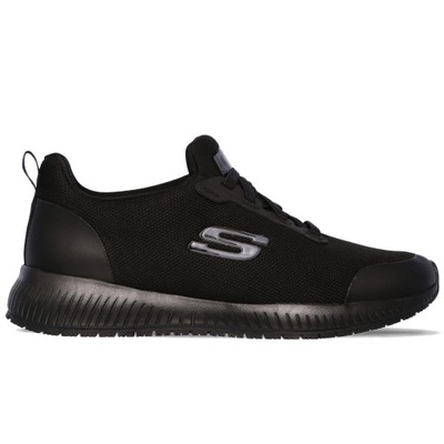 Buty Skechers Work: Squad Sr 77222EC-BLK