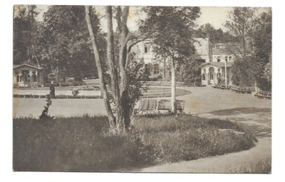 Druskieniki Park [pocztówka przed 1939]