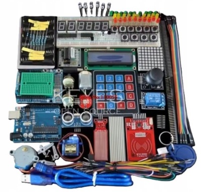 ZESTAW STARTOWY DO PROGRAMOWANIA OEM XXL STARTER KIT UNO R3 ARDUINO