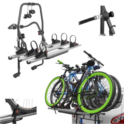Ford B-Max 2012-2017 3 portabicicletas rack Bicicleta de ciclo de montaje posterior arranque