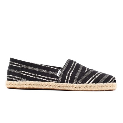 Toms , čierne, lano Global Stripe W 10017852 39