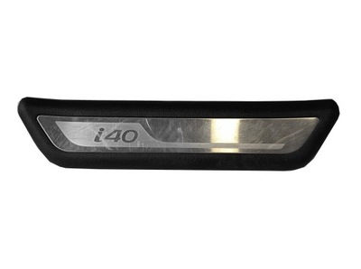 Накладка поріг лівий задня hyundai i40 85878-3z100 фото №1