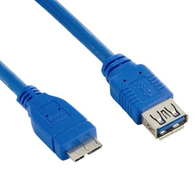 Kabel przedłużający USB micro B 3.0 - USB A 3.0