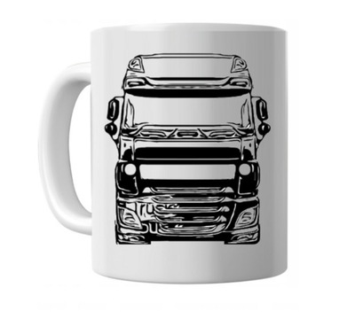 TAZA PARA VOLANTE DAF - REGALO PARA MEZCZYZNY  