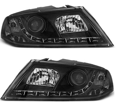 РЕФЛЕКТОРИ ФОНАРІ КОМПЛЕКТ DAY LINE LIGHT LED (СВІТЛОДІОД) ТЮНІНГ SKODA OCTAVIA II 2 1Z 2004-