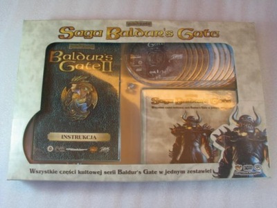 GRA KOMPUTEROWA NA PC SAGA BALDUR'S GATE PL