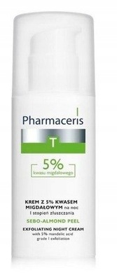 Pharmaceris T krem na noc 5%kwas migdałowy 50 ml