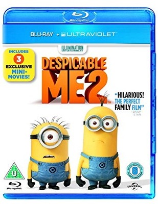 FILM DESPICABLE ME 2 MINIONKI PL BLU - RAY