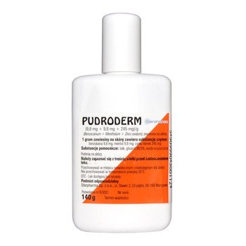 Pudroderm 140 g