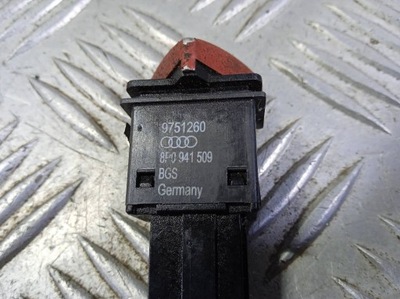 Перемикач аварійна audi a3 8p 8p0941509 фото №1
