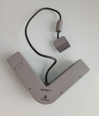 Multitap SONY PLAYSTATION 1 Psx PS1 PSone SZARY ORYGINALNY