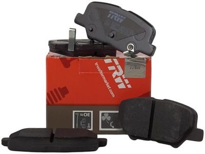 Trw тормозные колодки тормозные задняя gdb3583 фото №1