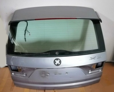 Bmw x3 e83 lift кришка багажника silbergrau фото №1