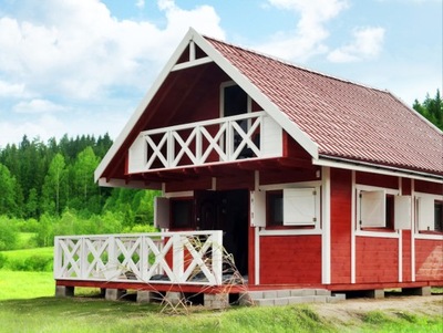 Domek drewniany wypoczynkowy Domki Letniskowe